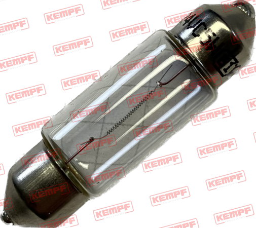 21119 Kempf Glühlampe  24V  5W, Sofitte, 11x36